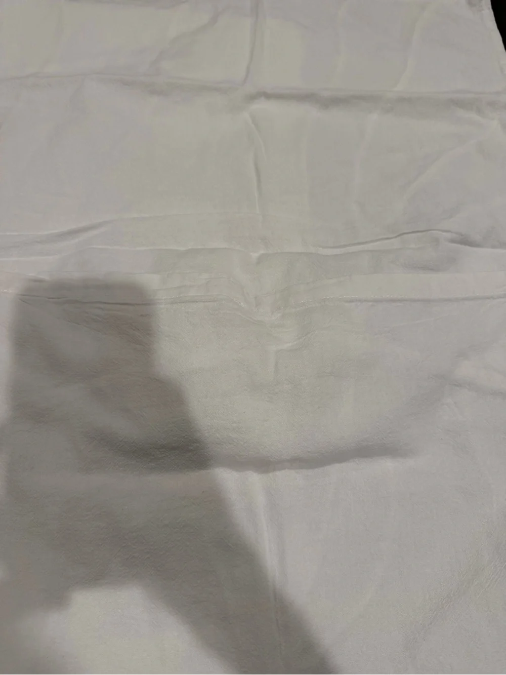 Urban Outfitters Cream Textured Fringe Duvet Cover includes 2 matching shams.